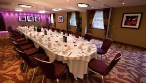 Chalfont Suite private dinner long table